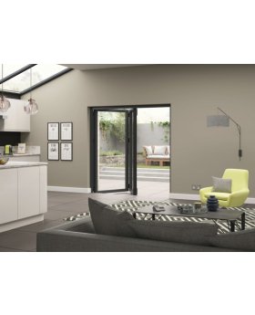 2 panels Aluminum Bifold Doors