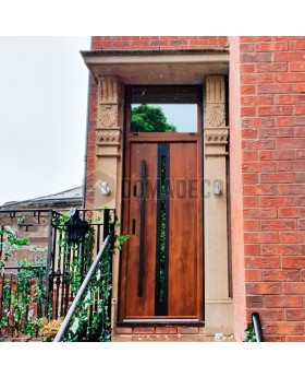 custom configuration - Fargo door with top glass panel