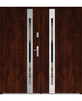Fargo 25C double - contemporary double front door