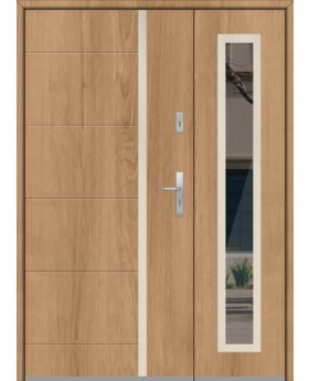 Fargo 41 DB - front door with side panel