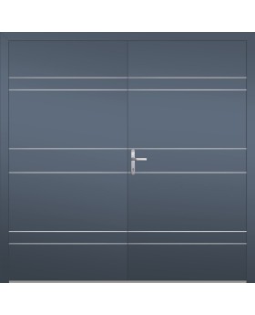 LIM AD18 double - modern double aluminum door