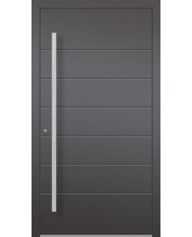 LIM AP05 - aluminium front door with contemporary finishes