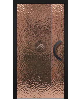 LIM B1 - aluminum hinged door covered with copper-plated stainless steel sheet