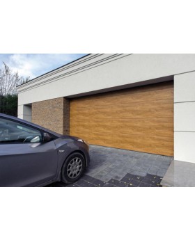 WIS E1 -  sectional garage door without ribs