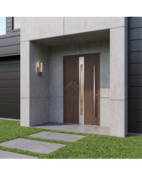 LIM C21 - aluminum front door with glass