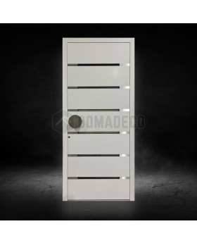 white front aluminum door