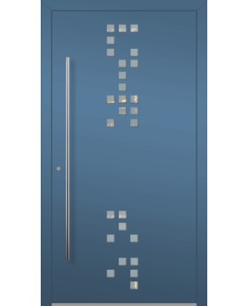 LIM Digital-A - front entrance aluminum door