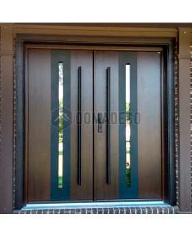 Fargo 26A double - double front doors / french doors