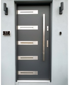 Fargo 39A - exterior front entry door