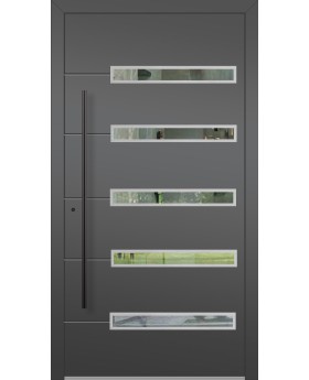 LIM 39 - Aluminum high-end exterior front door