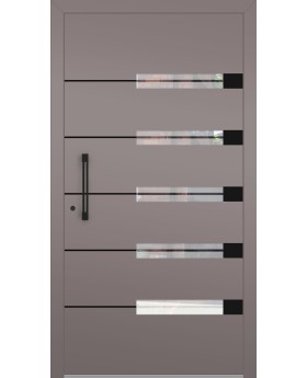 LIM AP18A - aluminium single front door for home