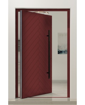 PIVOT V61 - aluminum pivot door exterior