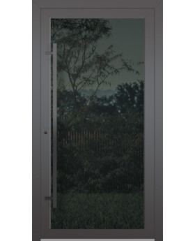 LIM VL19 - Painted Glass Lacobel aluminum door