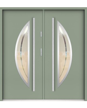 Sta Pollux Double - steel entry door with two door slabs