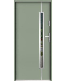 Sta Rigel - steel front door with glass