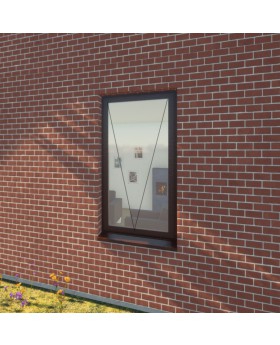 S68-S3 - top hung aluminum window