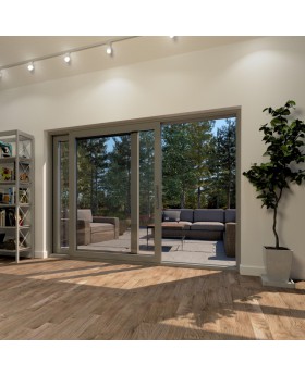 HS Lift and slide terrace door Aliplast  / balcony door