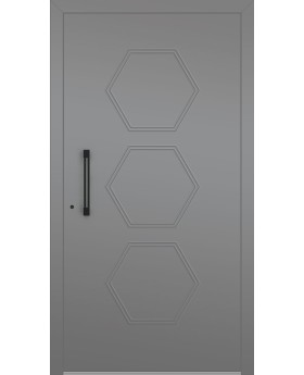 LIM V16 - aluminum modern entry door