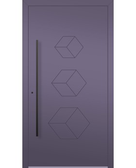 LIM V19 - aluminum high security front door