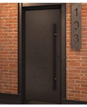 LIM V19 - aluminum high security front door