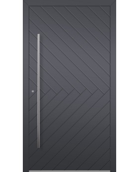 LIM V59 - prehung aluminum exterior door 