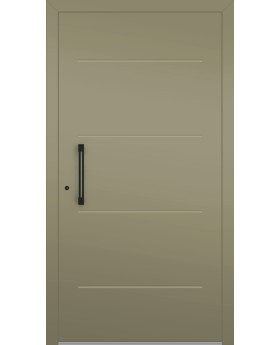 LIM W311 - modern aluminum house front door