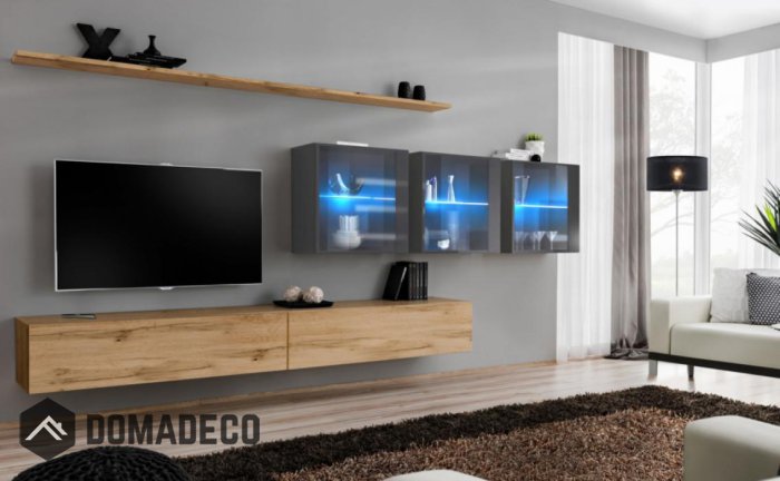 Shift 17 modern tv wall unit