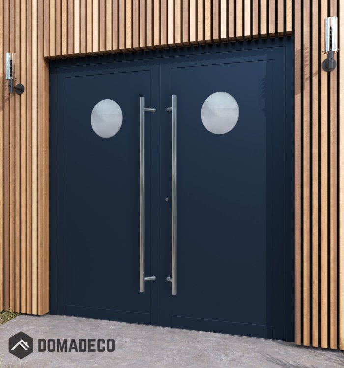 LIM-BATCH Bila double - aluminum french home security door