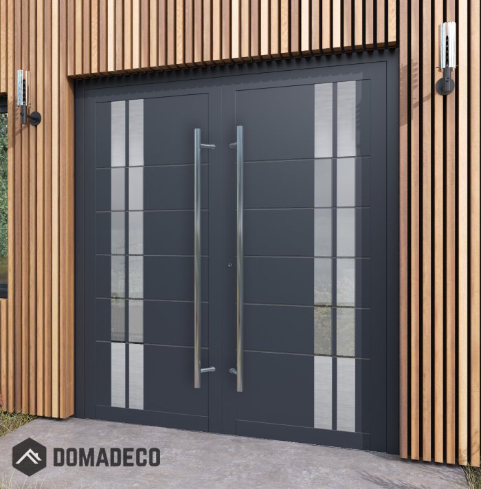LIM-BATCH C3 double - aluminum french doors external Domadeco