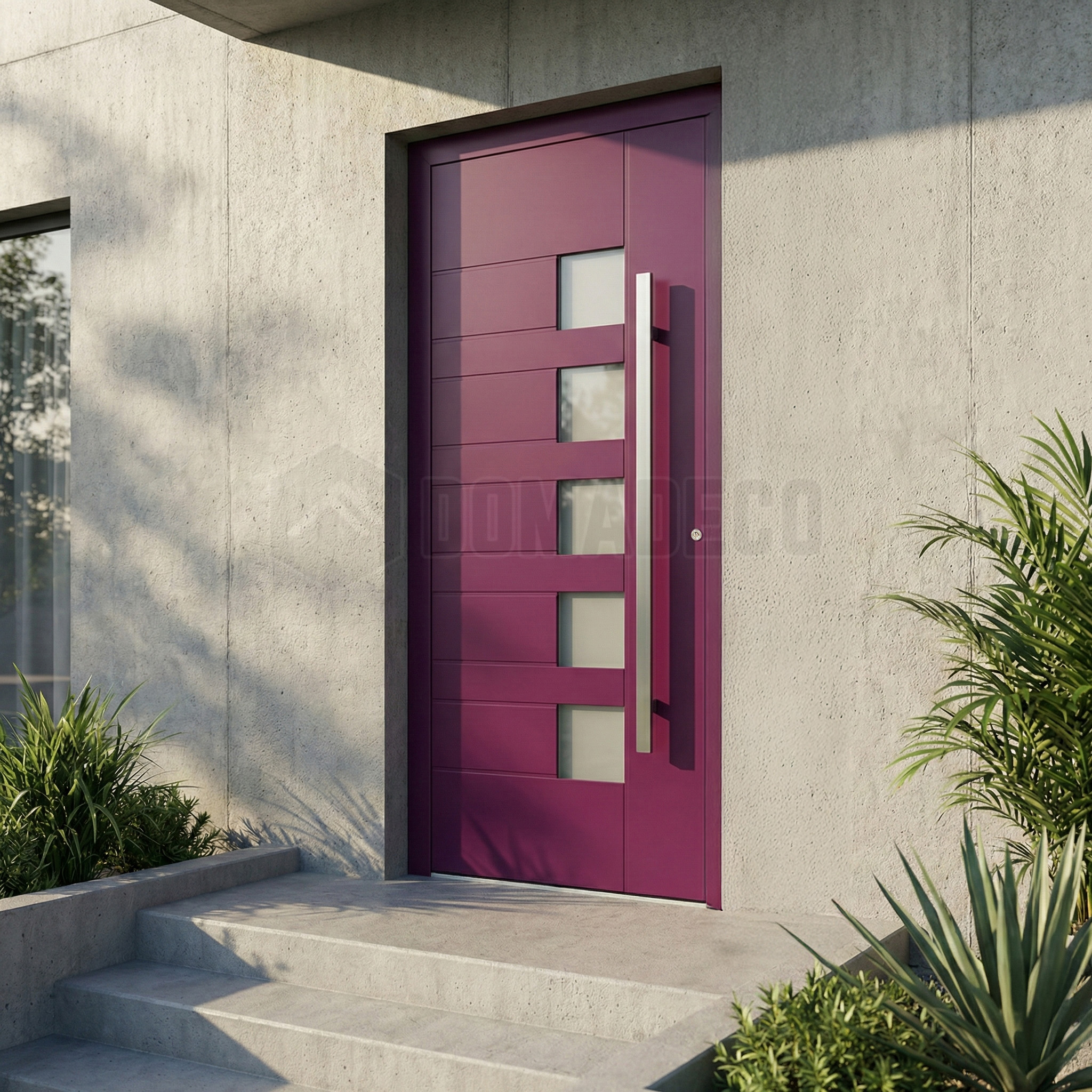 Hurricane-Rated Aluminum Door