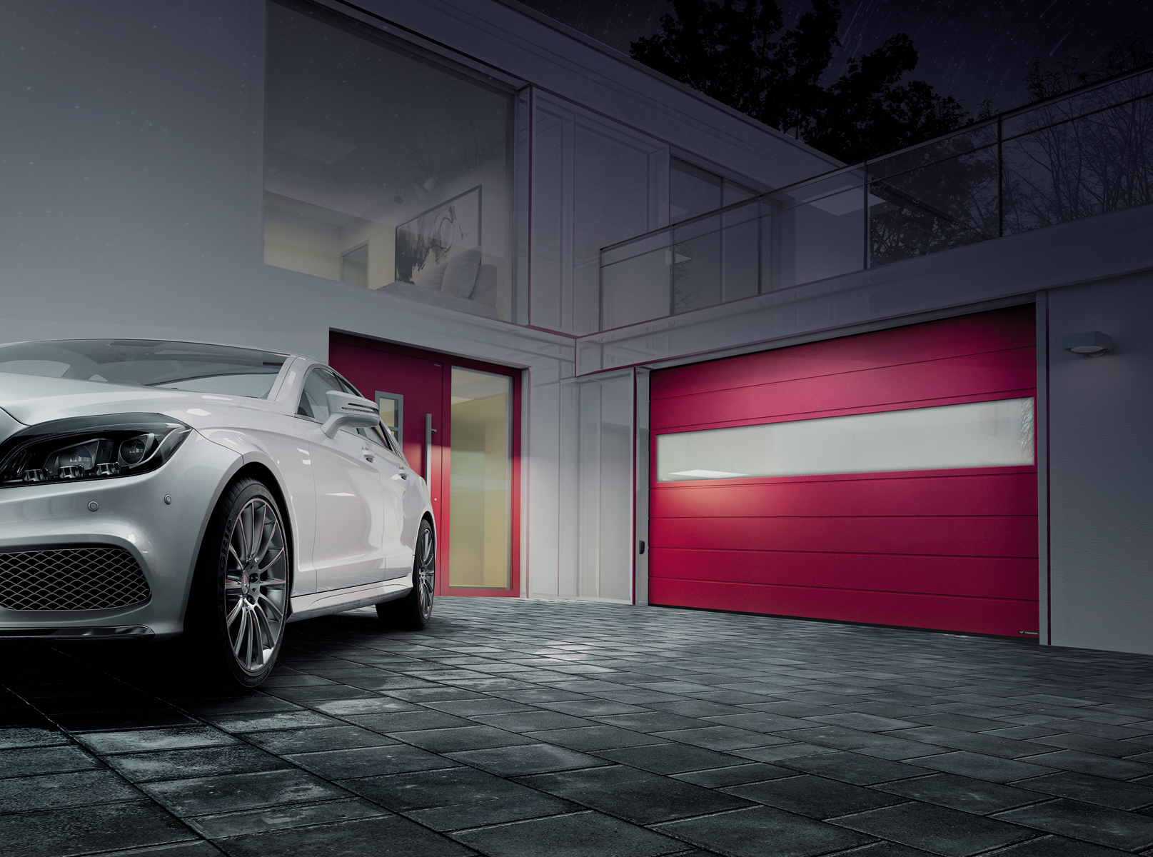 What are the different types of garage doors?