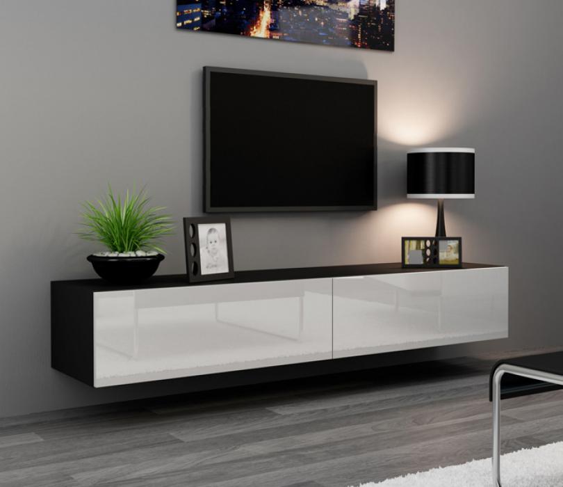 Details About Seattle 24 Modern Tv Wall Unit Tall Tv Stands For Flat Screens Tv Cabinet